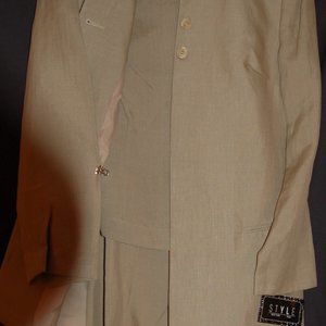 3 piece Linen Suit